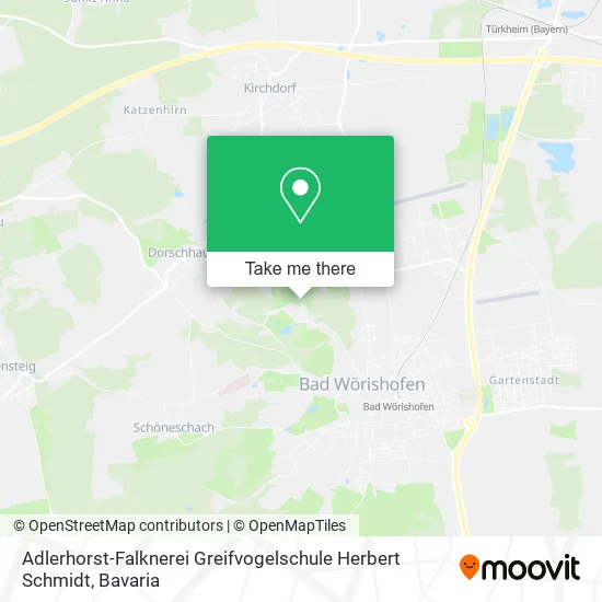 Карта Adlerhorst-Falknerei Greifvogelschule Herbert Schmidt