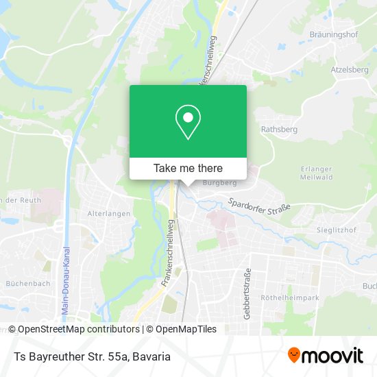 Карта Ts Bayreuther Str. 55a