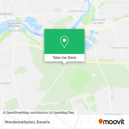 Карта Wanderparkplatz