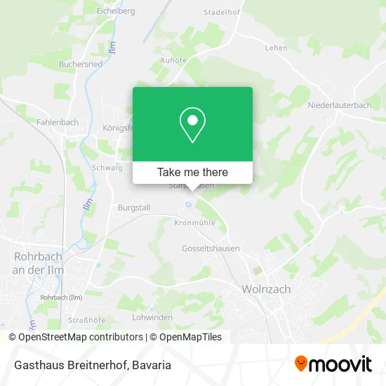 Карта Gasthaus Breitnerhof