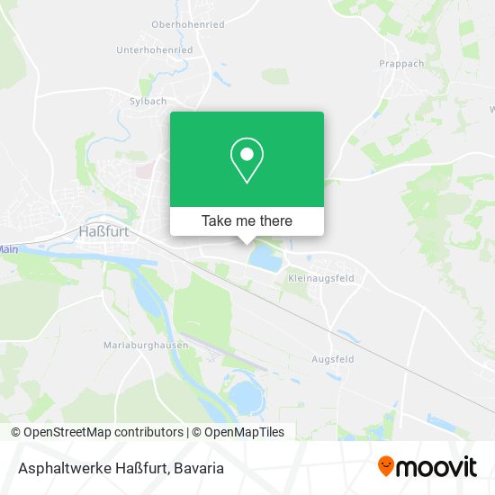 Asphaltwerke Haßfurt map