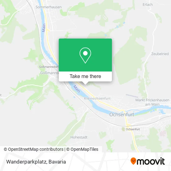 Карта Wanderparkplatz