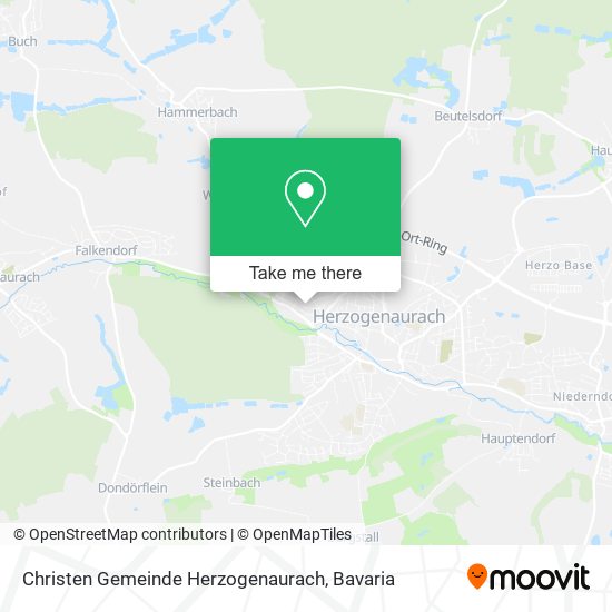 Christen Gemeinde Herzogenaurach map