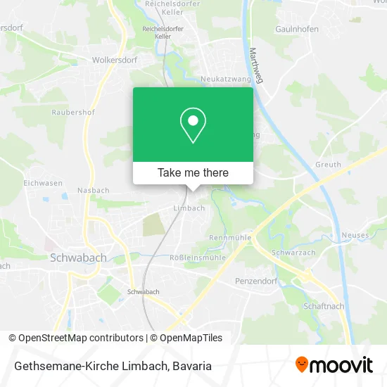 Карта Gethsemane-Kirche Limbach