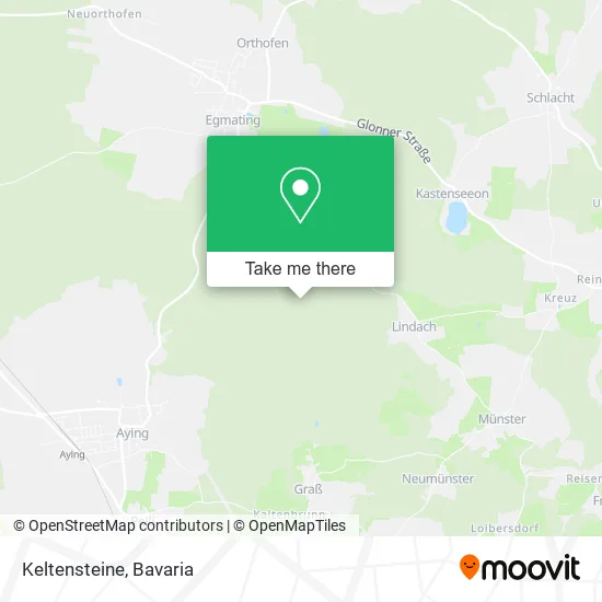 Карта Keltensteine