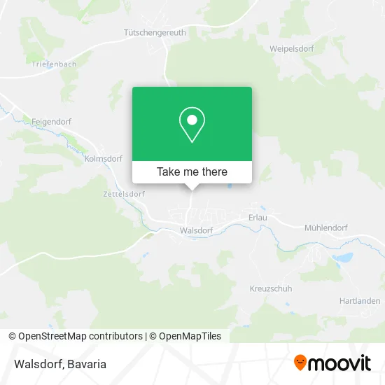 Карта Walsdorf