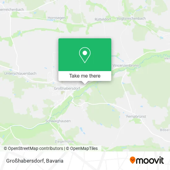 Карта Großhabersdorf