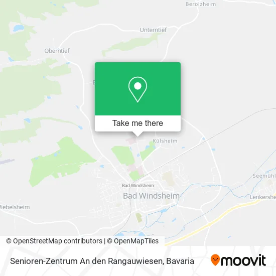 Карта Senioren-Zentrum An den Rangauwiesen