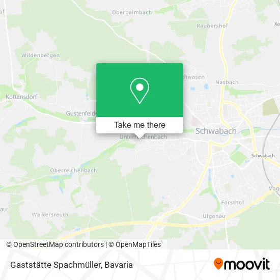 Карта Gaststätte Spachmüller