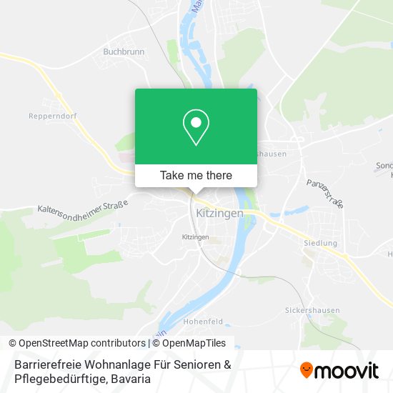Barrierefreie Wohnanlage Für Senioren & Pflegebedürftige map
