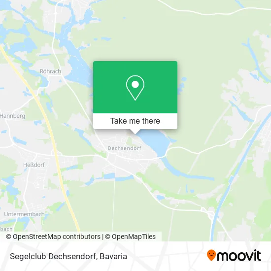 Карта Segelclub Dechsendorf
