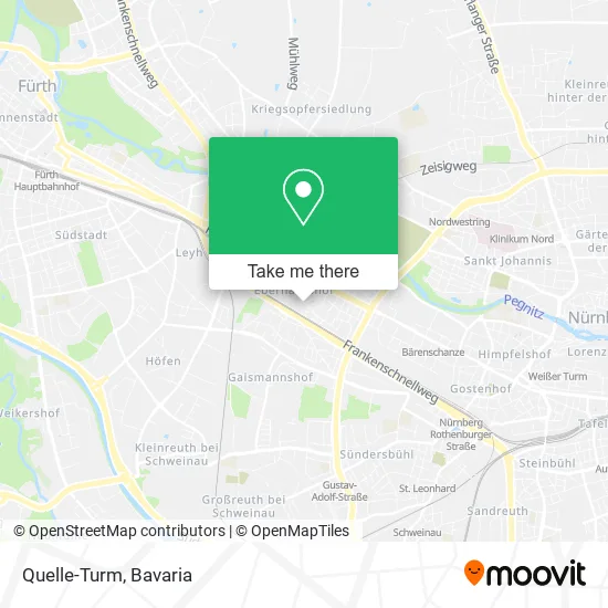 Карта Quelle-Turm