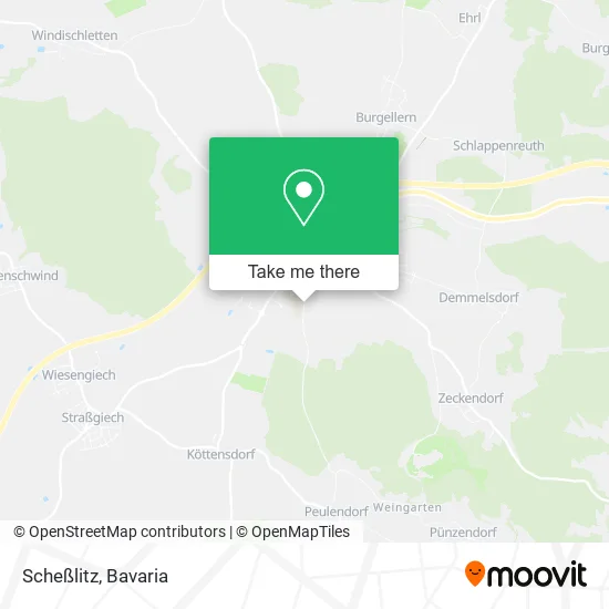 Карта Scheßlitz