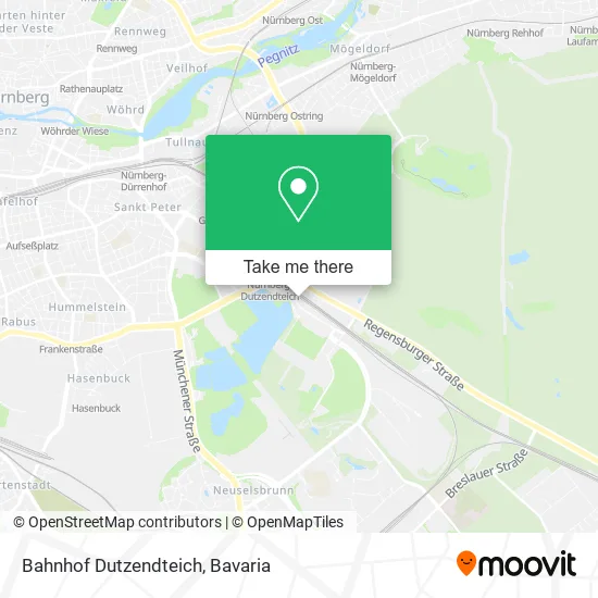 Карта Bahnhof Dutzendteich