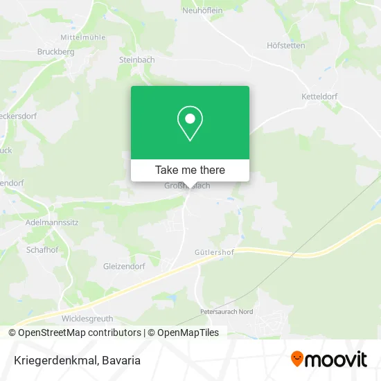 Карта Kriegerdenkmal