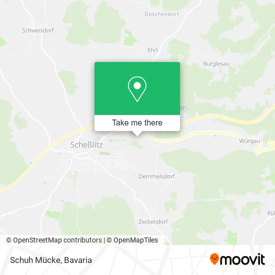 Карта Schuh Mücke