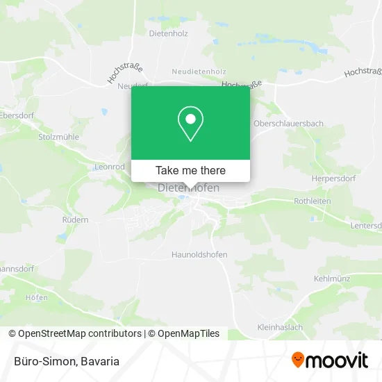 Карта Büro-Simon