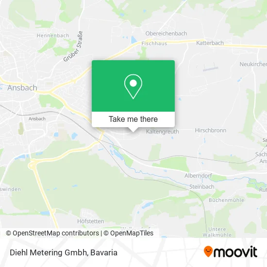 Карта Diehl Metering Gmbh