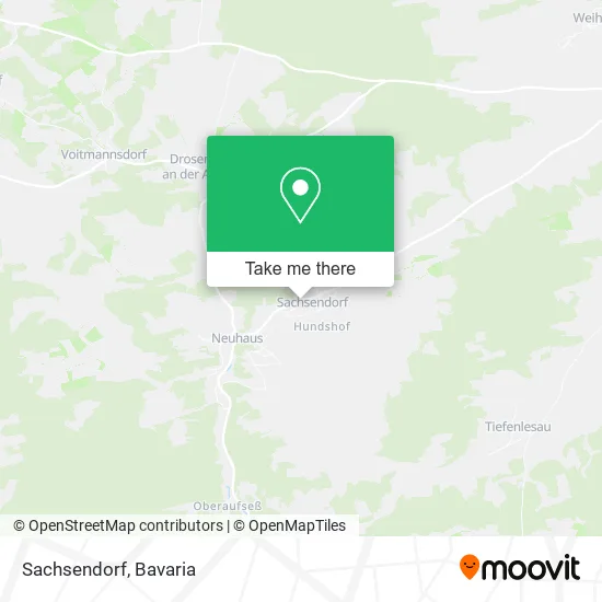 Карта Sachsendorf