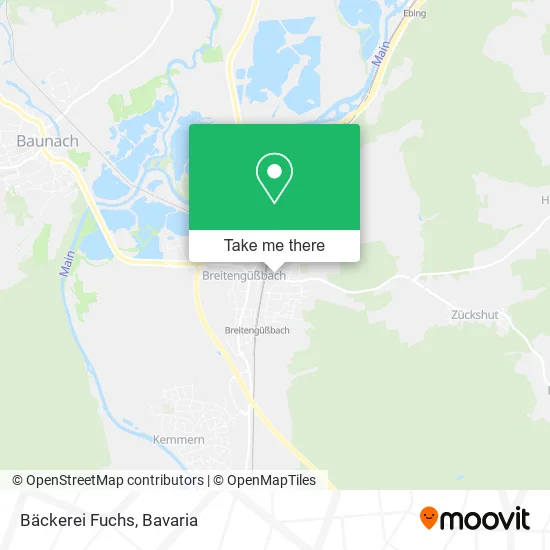 Карта Bäckerei Fuchs