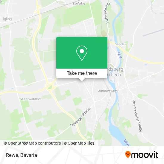 Карта Rewe