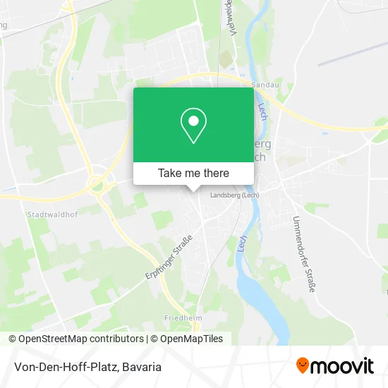 Карта Von-Den-Hoff-Platz