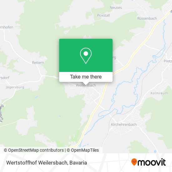 Wertstoffhof Weilersbach map
