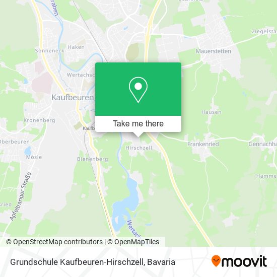 Grundschule Kaufbeuren-Hirschzell map