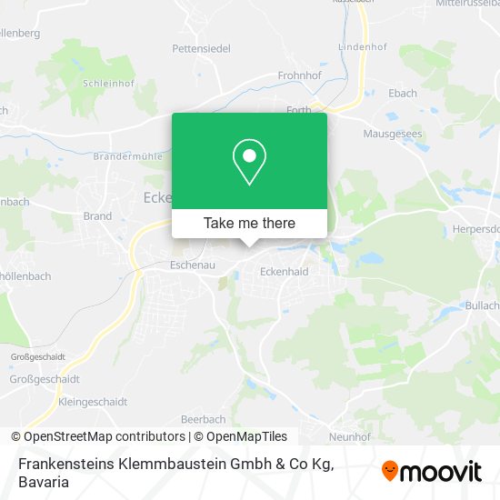 Frankensteins Klemmbaustein Gmbh & Co Kg map