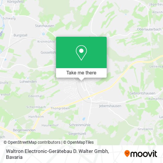 Waltron Electronic-Gerätebau D. Walter Gmbh map