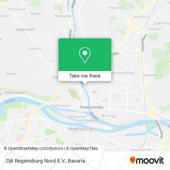 Djk Regensburg Nord E.V. map