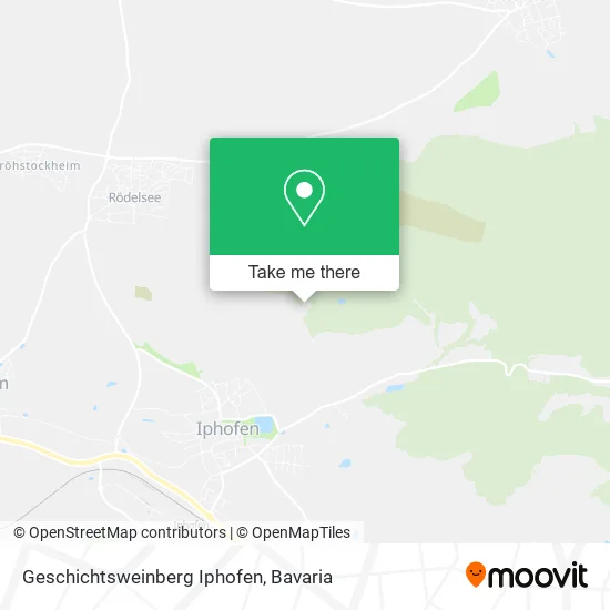 Карта Geschichtsweinberg Iphofen