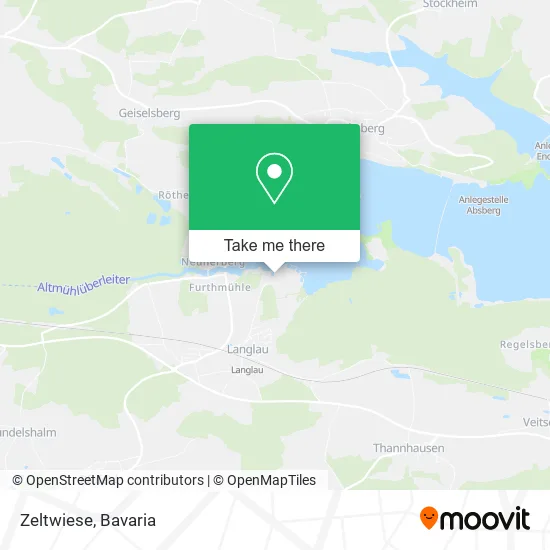 Карта Zeltwiese