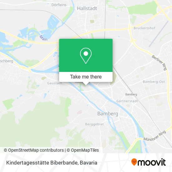 Карта Kindertagesstätte Biberbande