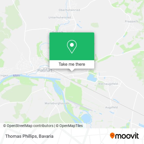 Thomas Phillips map