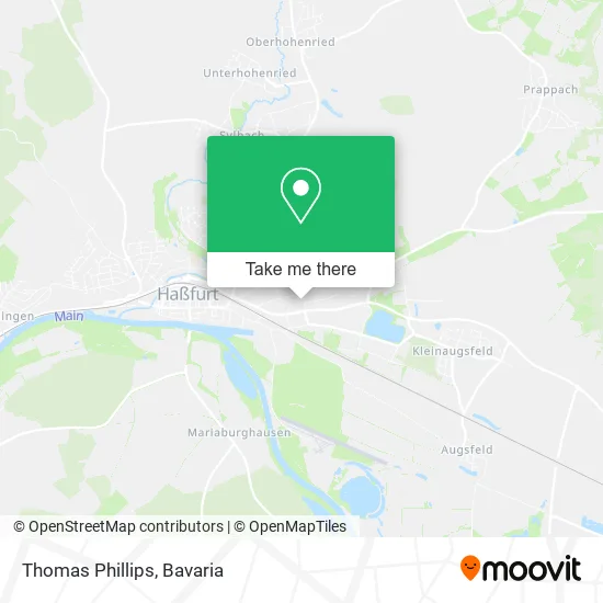 Карта Thomas Phillips