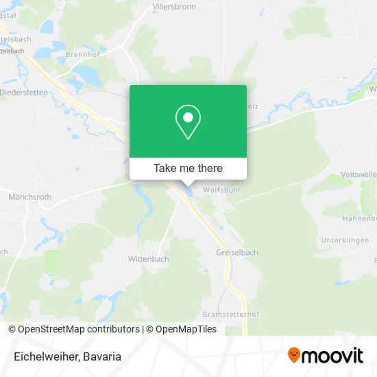 Карта Eichelweiher