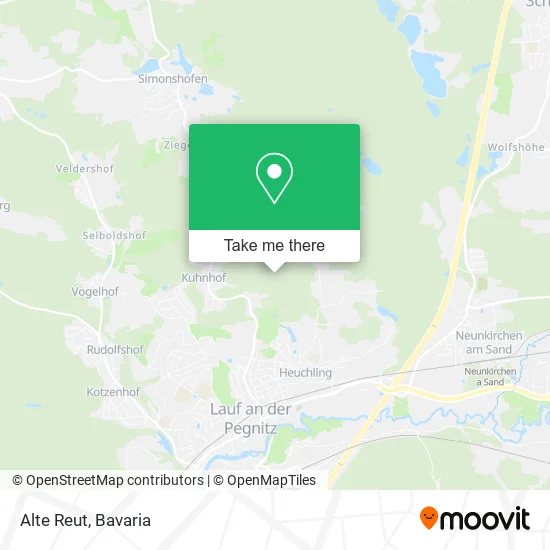 Карта Alte Reut