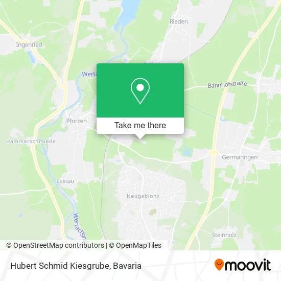 Карта Hubert Schmid Kiesgrube