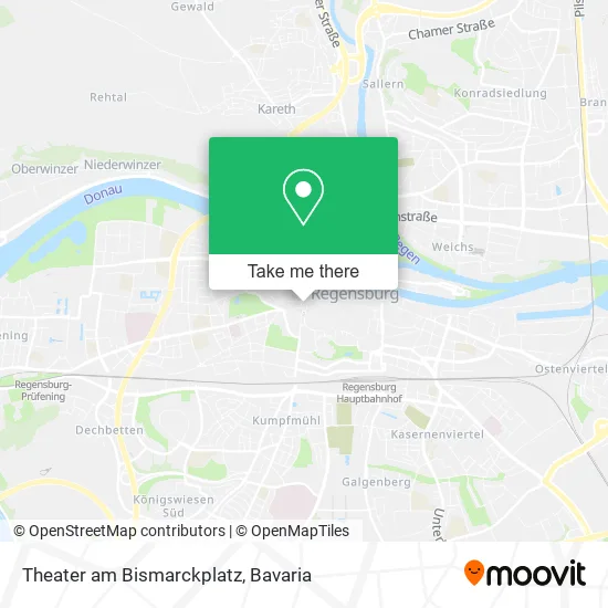Карта Theater am Bismarckplatz