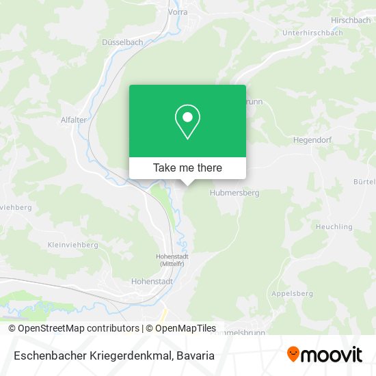 Eschenbacher Kriegerdenkmal map