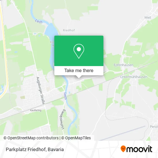 Карта Parkplatz Friedhof