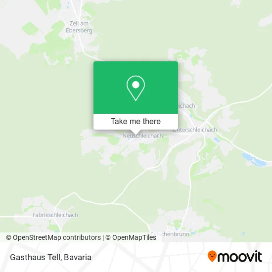 Карта Gasthaus Tell
