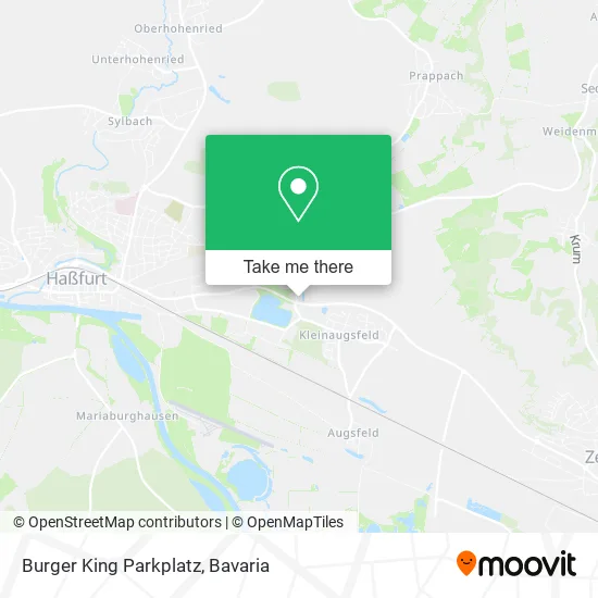 Burger King Parkplatz map