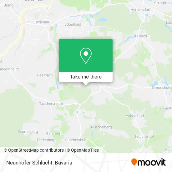 Карта Neunhofer Schlucht