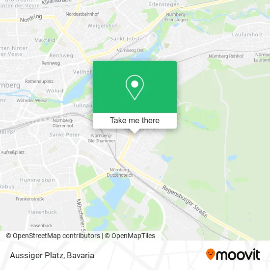 Карта Aussiger Platz