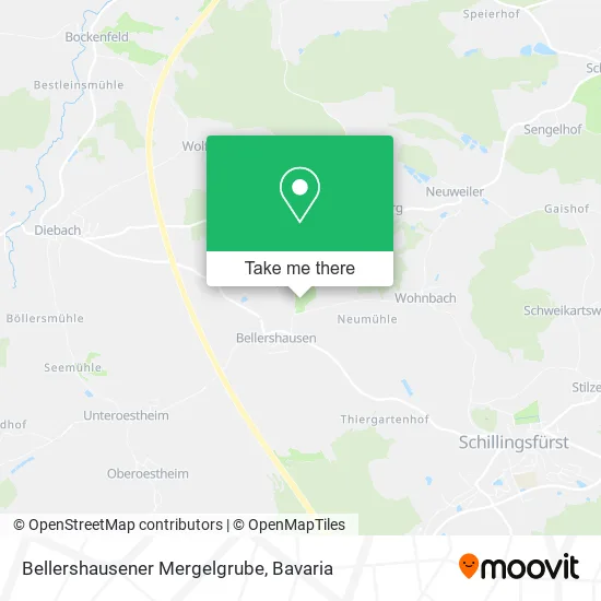 Карта Bellershausener Mergelgrube
