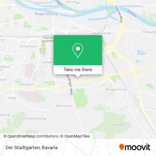 Карта Der Stadtgarten