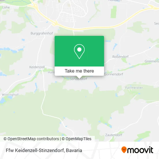 Карта Ffw Keidenzell-Stinzendorf