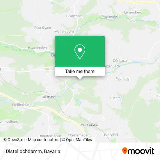 Карта Distellochdamm